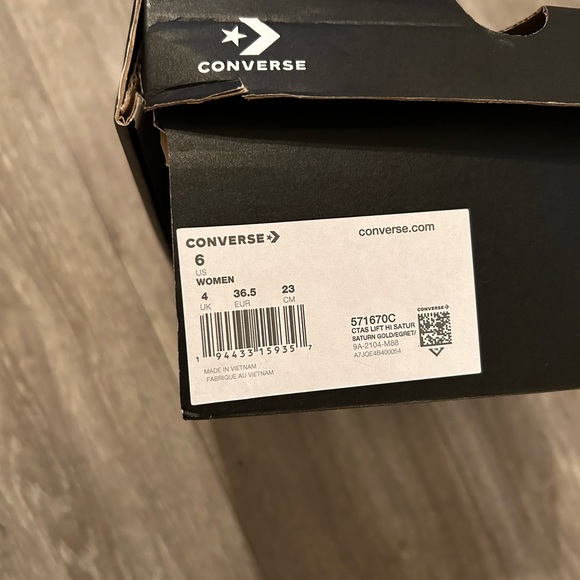 Yellow Platform Converse - Picture 6 of 7